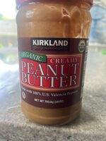 Kirkland organic peanut butter