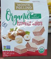 Hazelnut wafers