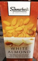 Chocolat Blanc Aux Amandes