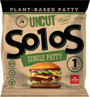 So1 os single plant based patty uncut burger