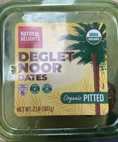 Pitted Organic Deglet Noor Dates