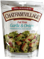 Chatham Village Fat Free Garlic&Onion Cruton 142g