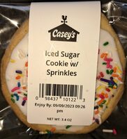Iced Sugar Cookie w/ Sprinkles