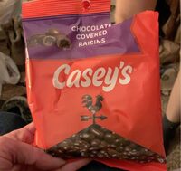 Chocolate covered raisins