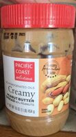 Coast selections creamy no stir peanut butter spread