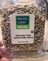 Organic raw sunflower seeds