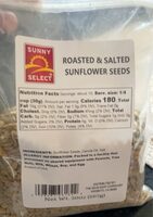 Roasted Salted Sunflower Seeds