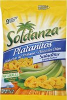 Soldanza plantainitos chips