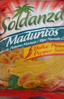 Plátanos maduro dulce picante