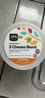 Shredded 3 Cheese Blend