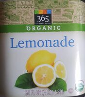 Organic lemonade