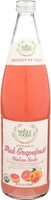 Pink grapefruit italian soda