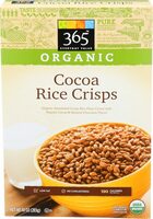 Organic Cocoa Rice Crisps