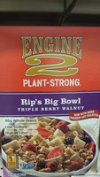 Engine 2, plant-strong, rip's big bowl triple berry walnut