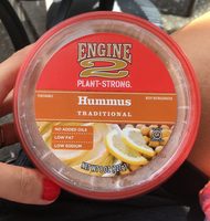Engine 2, plant-strong, traditional hummus