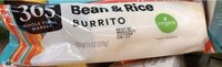 Rice bean burrito