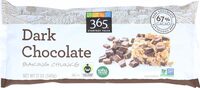 Dark Chocolate Baking Chunks