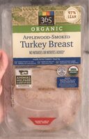 Organic 97% lean applewood smoked turkey breast