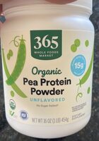 Organic Pea Protein Powder Unflavored