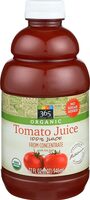 Organic juice from concentrate with sea salt