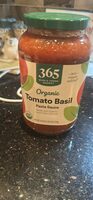 Organic Tomato Basil Pasta Sauce