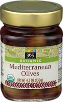 Organic mediterranean olives