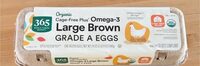 Cage-Free Plus Omega-3 Large Brown Grade A Eggs