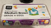 Medium brown eggs