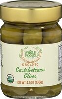 Organic castelvetrano olives