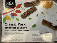 Classic Pork Breakfast Sausage
