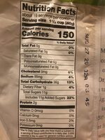 Organic frosted flakes cereal, frosted