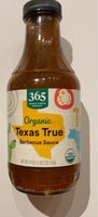 Organic texas true barbecue sauce