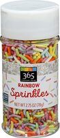 Rainbow sprinkles