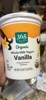 Whole Milk Yogurt Vanilla