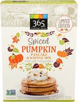 Pancake & waffle mix spiced pumpkin