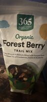 Organic forest berry trail mix