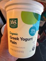 Organic Greek Yogurt Plain