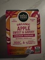 Organic Apple Sweet & Savory Chicken Sausage