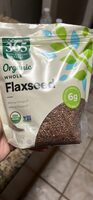 Organic Whole Flaxseed