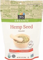 Organic Hulled Hemp Seed
