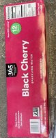 Black Cherry Flavored Sparkling Water, Black Cherry