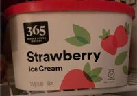 Strawberry ice cream
