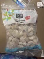 Uncooked Individually quick frozen farm raised shrimp