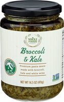 Broccoli kale pasta sauce
