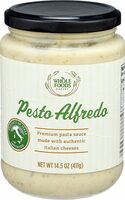 Pesto alfredo sauce