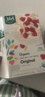 Organic Instant Oatmeal Original