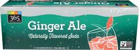 Organic ginger ale pack