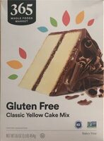 Classic yellow cake mix