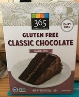 Dairy free gluten free classic chocolate cake mix, classic chocolate