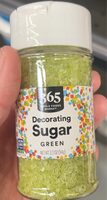 Decorating sugar green